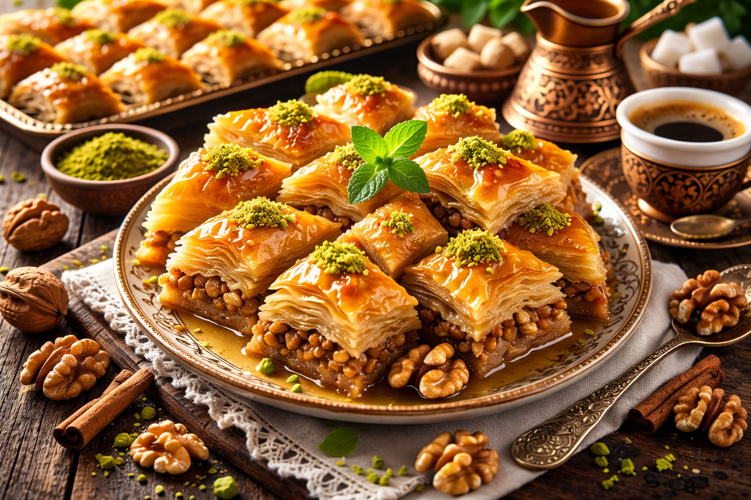 Bosanska baklava sa orasima – tradicionalni domaći recept