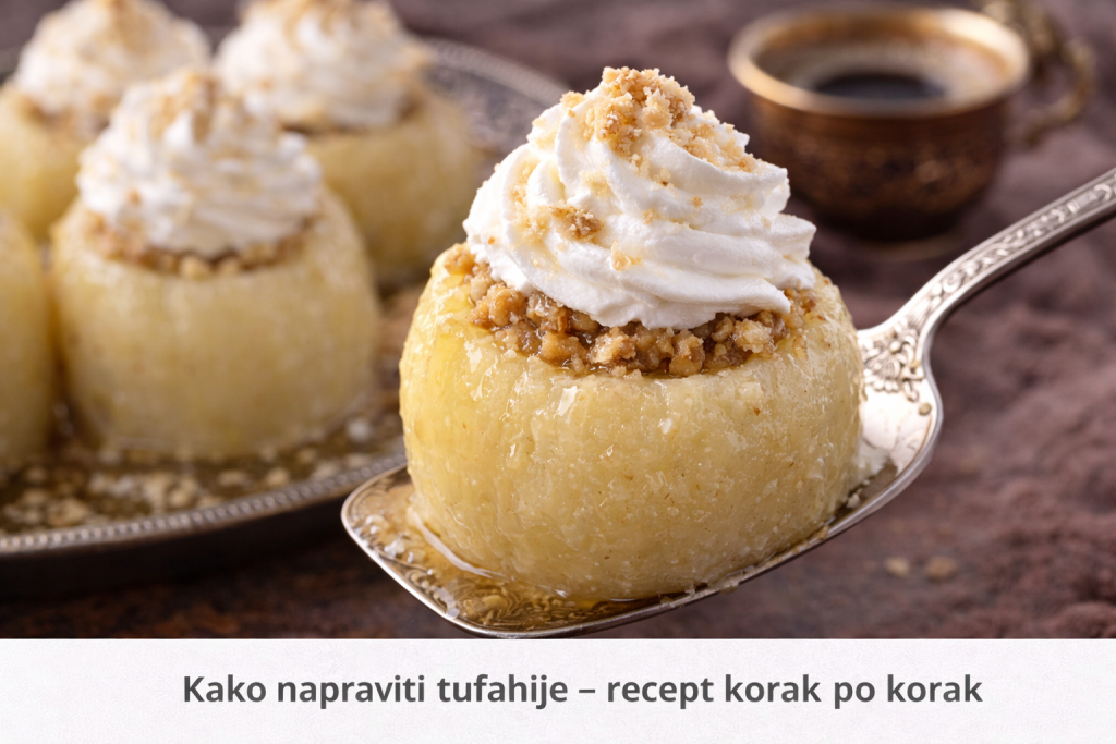 Kako napraviti tufahije – domaće bosanske tufahije punjene orasima sa šlagom