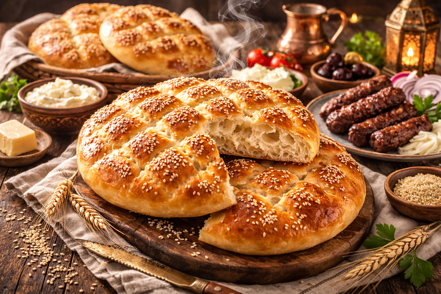 domaće ramazanske lepine kao iz pekare