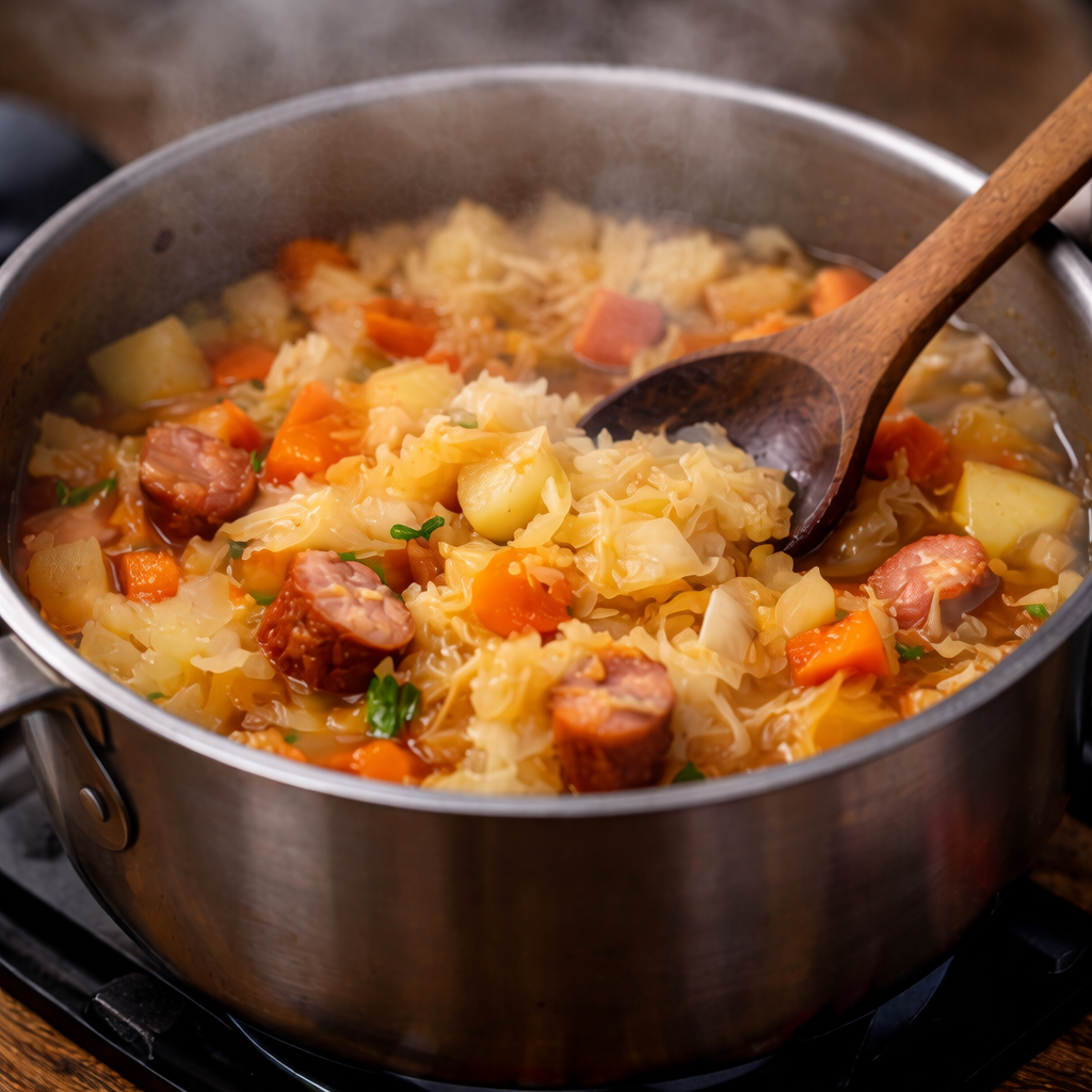 Varivo od kupusa jede se viljuškom sa krompirom i povrćem